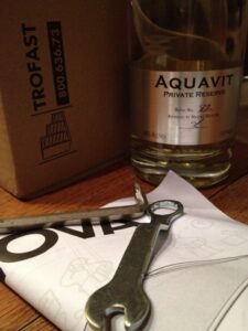 Allen keys and aquavit.